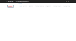 Desktop Screenshot of jmccoyequipment.com